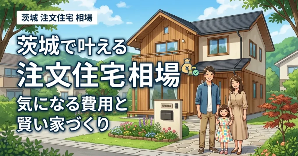 茨城 注文住宅 相場と坪単価の目安