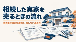 相続した実家を売るときの流れと、空き家の固定資産税｜宅建士が中立解説